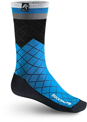 Rocky Alps Mountainbike (MTB) Fahrrad Socken Design MP (Mountain Pixel)