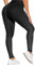 Merlvida Sport Leggings Damen High Waist, Anti Cellulite Push up Leggins Blickdicht mit Bauchkontrolle - Weich Elastisch Yogahose Sporthose Damen, Slim Sportleggins Boom Booty Leggings für Damen