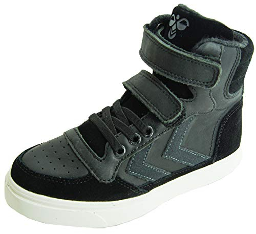 hummel Kinder Stadil Oiled High JR Sneaker gefüttert aus geöltem Leder