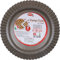 Graziano, Stampo Furbo per Crostata, Realizzato in Acciaio al Carbonio e Dotato di 7 Strati di Rivestimento Antiaderente, Ideale per Realizzare Crostate Dolci e Salate, Colore Nero, ø 30 cm