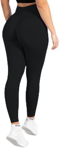 SMILODOX Leggings Damen Amaze Scrunch Pro, Butt Lift Sporthose High Waist V-Shape Trainingshose Seamless Blickdicht Yogahose Für Sport Fitness Alltag