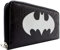 Animation Dark Knight Caped Crusader Bat Emblema in Rilievo Portafoglio/Portamonete/Borsa con Tasca per Monete & Porta Carte, Nero