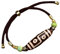 RACHK Stoffarmband,925 Silber-Anhänger-Armband, Dzi-Perlen, Tibetisch-Buddhistische Armbänder, Verstellbar/Feng-Shui-Armband, 9/3-Augen-Dzi-Perlen-Armband, Glücksgeschenke, Meditations-Amulett Für Mä