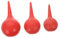 3 Piezas Orejera Bulbo De Limpieza De Oídos Para Apretar La Oreja Bombilla Aspiradora Bebe Para Lavado De Oídos Bulbo De Goma Bebé Detergente Oído De Succión Caucho