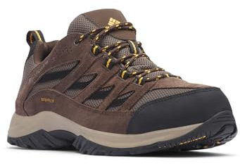 Columbia Crestwood Wp, Zapatillas De Trekking Hombre, Mud Squash, 40.5 EU
