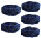 Beavorty 5St Stirnband mit Katzenohren Sport-Stirnbänder für Mädchen süßes Spa-Stirnband weißes Stirnband Tiara Stirnbänder für die Hautpflege Hautpflege-Stirnbänder für Frauen bilden Stoff