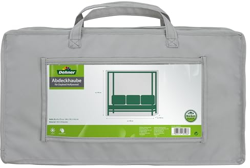 Dehner Abdeckung für Daybed, Hollywood. 195 x 100 x 195 cm, Polyester, grau