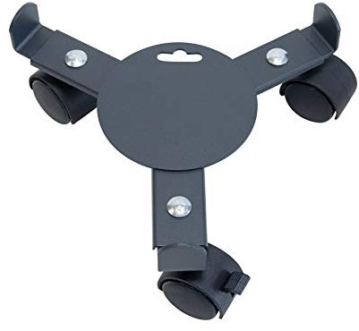EliteKoopers Plant Pot Stand on 3 Wheels Extendable Caddy Holder Trolley For Home, Garden, Indoor, Outdoor etc. (1Pcs)