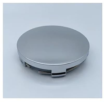 Radkappe 1PC Black Silver 56mm Car Wheel Center Cap for Rim Hub ABS Vehicle Decor Universal Car Wheel for Rim Center Auto Radkappen(Silvery)