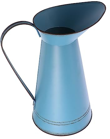 RORPOIR Solid Flower Bucket Succulent Plant Pot Iron Bucket for Flower Planter for Home in Pots Table Centerpieces