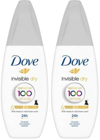 Dove Deodorant Invisible Dry Vapo No Gas Unisex 24 H 75 ml (2)