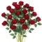 JUSTOYOU 20 PCS Burgund rote Rose künstliche Blume, Seide blühende Rose mit Stiel, künstliche Rose Bouquet Realistische Blume für Home Table Office Party Hochzeit Garten Arrangements (Burgunderrose)