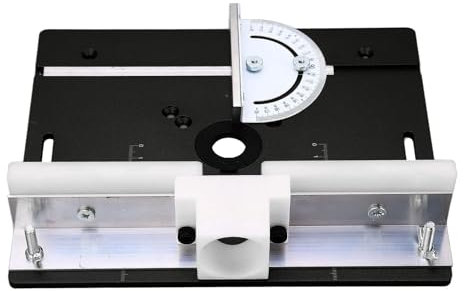 Aluminum Alloy Router Plate for Woodworking, Router Table Insert Plate, Router Insert Plate Router, Table Mounting Plate, Woodcarving Machine Invert Board (Yanmisydgxc8k3to-11)