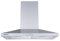 INFINITON Campana de Pared CMPP-64XBL, 400 m3/h, Ancho 60 cm, 3 Niveles de Potencia, 2 Filtros de Aluminio, Luz Led, B, Inox