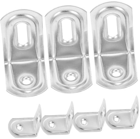 LAPYAPPE 10stücke Klammern Für Aus Eisen Kleine Eckregalklammern Metallklammern Für Innenwinkelklammern Als Regalklammern Winkelklammern Für Schränke Und Bücherregale