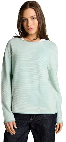 TOM TAILOR Damen Strickpullover mit Muster