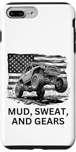 Mud, Sweat, and Gears 4 x 4 Adventure 4 x 4 Off-Roading Case for iPhone 7 Plus/8 Plus