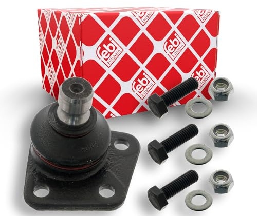 febi bilstein 25334 Traggelenk mit Anbaumaterial, 1 Stück | Kompatibel mit: SKODA FAVORIT, FAVORIT Forman, FAVORIT Pick-up, FELICIA Cube Van, FELICIA I, FELICIA I Kombi