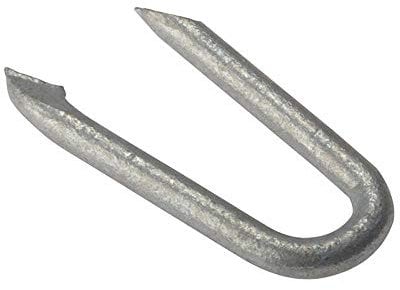 ForgeFix Netting Staples | 25mm | Galvanised | Bag 500gm
