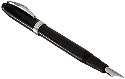 Luxury Brands Noodler's Ink Ahab Flex Nib Black Piston Fill Fountain Pen (15001) by Luxury Brands