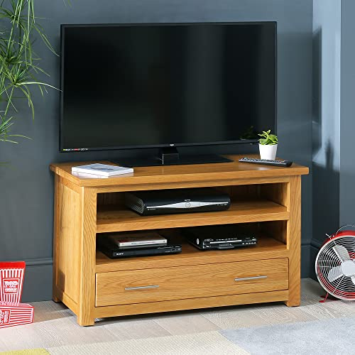 The Furniture Market London Oak Small TV Unit