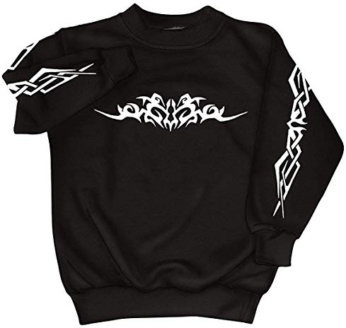 Fan-O-Menal Textilien Sweatshirt mit Print - Tattoo Tribal - 09073 Gr. S-4XL