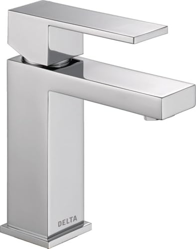DELTA 567LF-HGM-PP Modern Wasserhahn mit einem Griff, geringer Durchfluss, Chrome