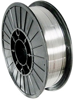 WeldingCity E71T-11 Schweißdraht mit Fluxkern, gaslos, Baustahl, MIG-Schweißdraht, 4,5 kg, 0,0 cm und 0,2 cm, E71T11-10#-045, 0.045