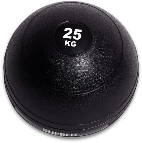 SUPRFIT - Medizinball 25kg - Speziell gummierter Slamball mit griffiger & Rutschfester PVC Oberfläche - Power Ball für Übungen im Schnellkraft- & Kraftausdauertraining ohne zurückprallen vom Boden