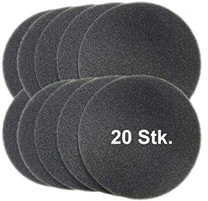20 Stk. Langzeitfilter für LUNOS e² e2 und ALD-R 160, Typ 9/FIB-3R, Filterklasse G3, 037 214 - Filtereinsatz - Regenerierbare Filtermatte - Filter