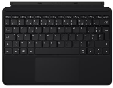 Microsoft Surface Go Type Cover Black Cover Port AZERTY Belgian, French