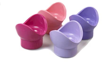 Tupperware Junge Welle Eierbecher helllila + dunkellila + pink + rosa