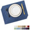 Home Brilliant Set of 4 Solid Navy Placemats for Dining Table, Washable Heat Resistant Table Mats, Non Slip Place Mats for Kitchen Restaurant, 33 x 48 cm, Navy Blue