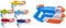 Der Nerf Super Soaker Piranha Multipack enthält 5 Piranha Wasserblaster & Twin Tide Wasserpistole doppelter Spritzpower Pump-Funktion großer 1,4L Wassertank einfaches Auffüllen