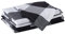 Encasa Kitchen Cloth for Cooking | Cotton Hand Towel for Drying Dishes | 70x45 cm Tea Towels | Highly Absorbent for Cleaning & Quick Drying of Plates & Glasses | Buffalo Black Checks (Set of 4 Pieces)