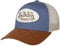 Von Dutch Boston Oval Patch Trucker Cap Basecap Baseballcap Truckercap Meshcap (One Size - blau-beige), 55-60
