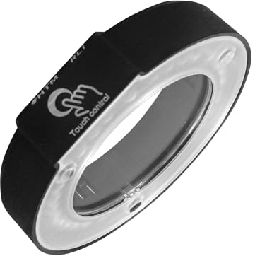 HengTianMei Stereo Microscope Touch Adjustable LED Ring Light Illuminator, for 7-45x Objective Lens Repair Microscope Light Source, USB Port