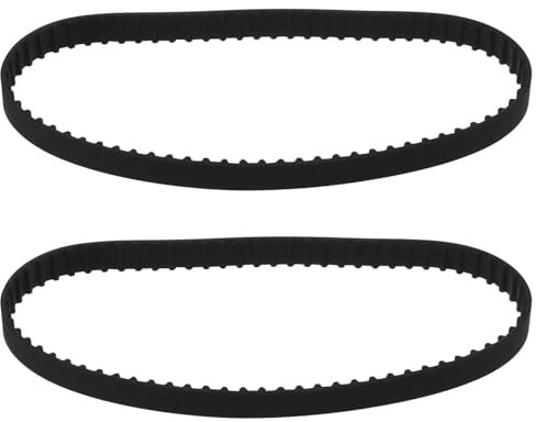 LT Easiyl 2 Stück Gummi Antriebsriemen für Industriemaschinen, 142XL037, Reibungsloser Betrieb, Zubehör für Kraftübertragungsgeräte, 71 Zähne, 9,53 Mm Breite, Geschlossene Schlaufe