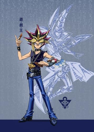 Displate Offiziell Yu-Gi-Oh! MetallPoster Magnetische Befestigung Inklusive Lizenziert Bilder Hochwertiges Poster YU-GI-OH! Extension - Dark Yugi - Size M - 45 cm x 32 cm