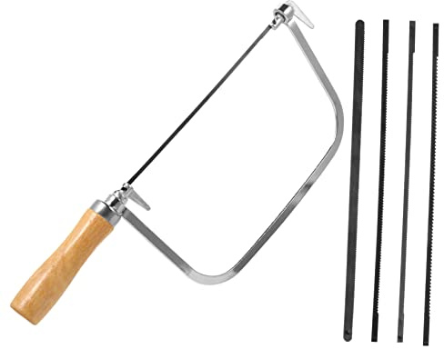 Adjustable Sawbow U Shape Hacksaw Woodworking Hand Saw for Wood
