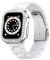 BINLUN Correa Reloj de Resina con Casco de Diamante Compatible con Apple Watch 45mm para Mujer Hombre Pulsera para Compatible con iWatch Serie 9 8 7
