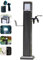 Garten Wasserhahn Säule mit Solar Licht, Wasserzapfsäule Garten Wasserzapfstelle Frostsicherer Außenwasserhahn Wassersäule (Color : With dual faucet+gun, Size : 73cm)