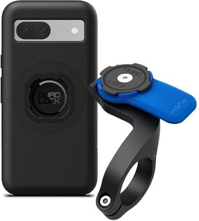 Quad Lock Out Front Bike Phone Holder Kit with MAG Phone Case for Google Pixel 8a