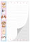 Briefpapier Briefblock Heft Notizblock für Jungen Mädchen Kinder Tiere Hunde (1 Block A4 mit 25 Blätter)