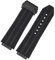 KDEGK FKM Fluorsilikon-Uhrenarmbänder für HUBLOT BIG BANG Silikon 25 * 17 mm 26 * 19 mm wasserdichtes Herrenuhrenarmband Kettenuhr Gummiarmband Armband(K Black-black,25-17mm)