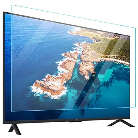KELUNIS Anti Blue Light Matte TV Screen Protector Filter, Anti Glare & Anti-Radiation Film, Anti Scratch Monitor Protection Panel, for 32 to 75 inch LED, LCD, OLED Smart TV,55in 1211x682mm
