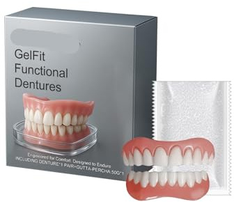 Zahnprothesen-Dekorationsset, Komfortabler Zahnlückenfüller, Lächeln-Verstärker For Den Urlaub, Einfach Anzuwenden, Natürliches Aussehen(1PC)