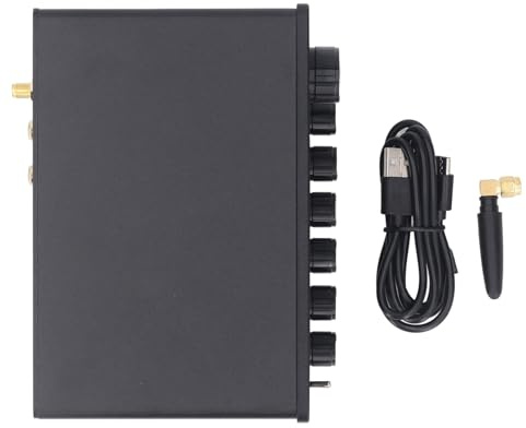 RASTKY Professionelles Soundsystem, 5-Band-Equalizer, Vintage-VU-Meter, 5.0 EQ, Vorverstärker-Equalizer für Verstärker und Heimstereoanlage