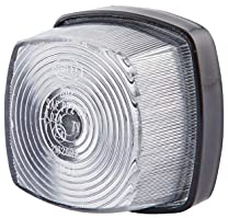 Hella Luces de posición - Halógena - 12V / 24V - montaje exterior/Conexión roscada - ECE - Color de tulipa: transparente - derecha/izquierda - Cant.: 1 - 2PF 003 057-041, Funciones luminosas: 1