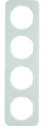 Marco 4E, R.1, cristal blanco polar, brillo